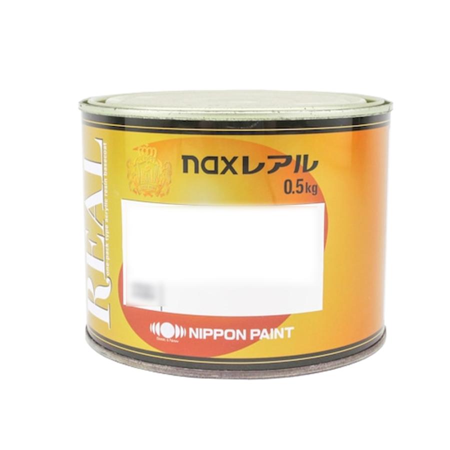 日本ペイント 1013800 naxレアル 611 チンチングブラックNP 0.5K×1缶