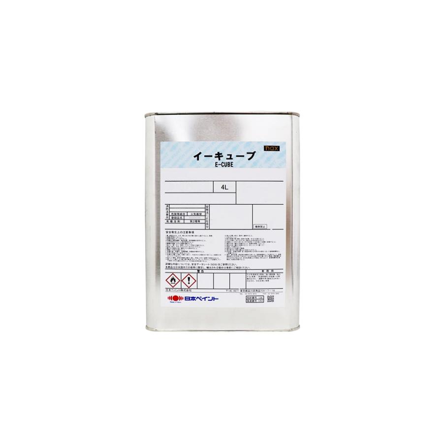 日本ペイント nax イーキューブ #10 クイックンシンナー(冬季用)4L×1缶