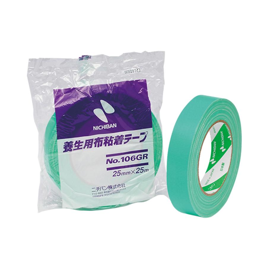 NICHIBAN ニチバン NO.106GR 養生用布粘着テープ 30ミリ 48個入 NICHIBAN ニチバン NO.106GR 養生用布粘着テープ 30ミリ 48個入