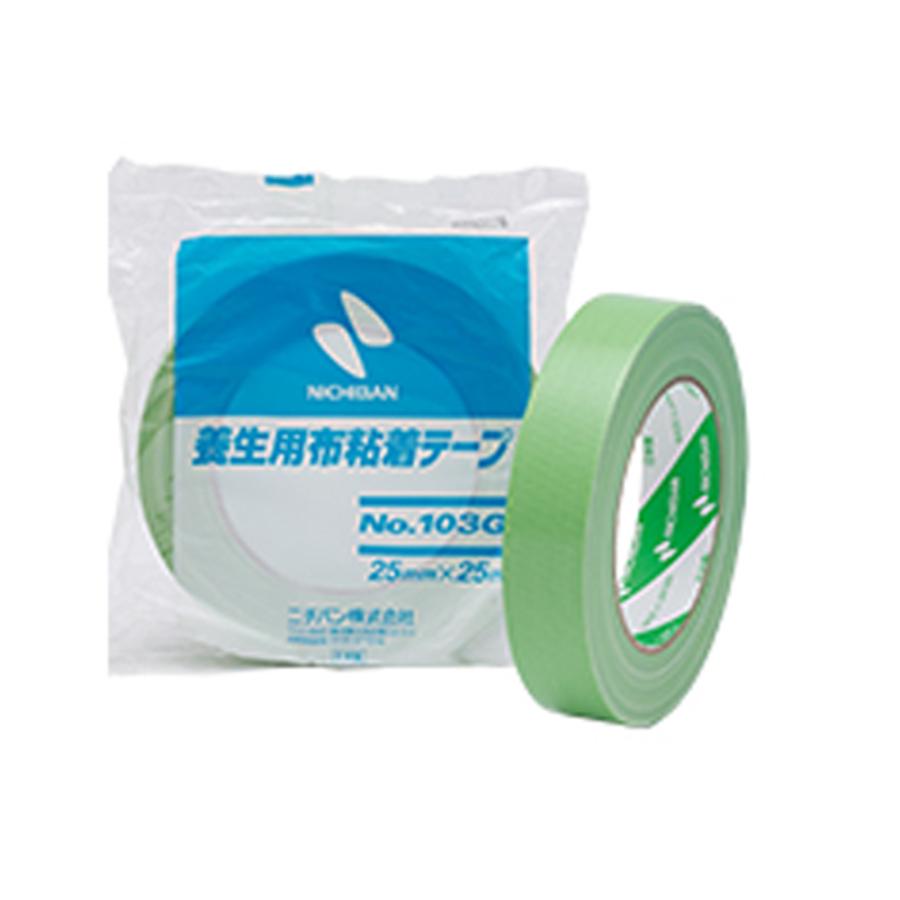高質 取寄][送料無料]ニチバン [大型配送品 NO.103G [30個入] 50ミリ 養生用布粘着テープ緑 マスキングテープ
