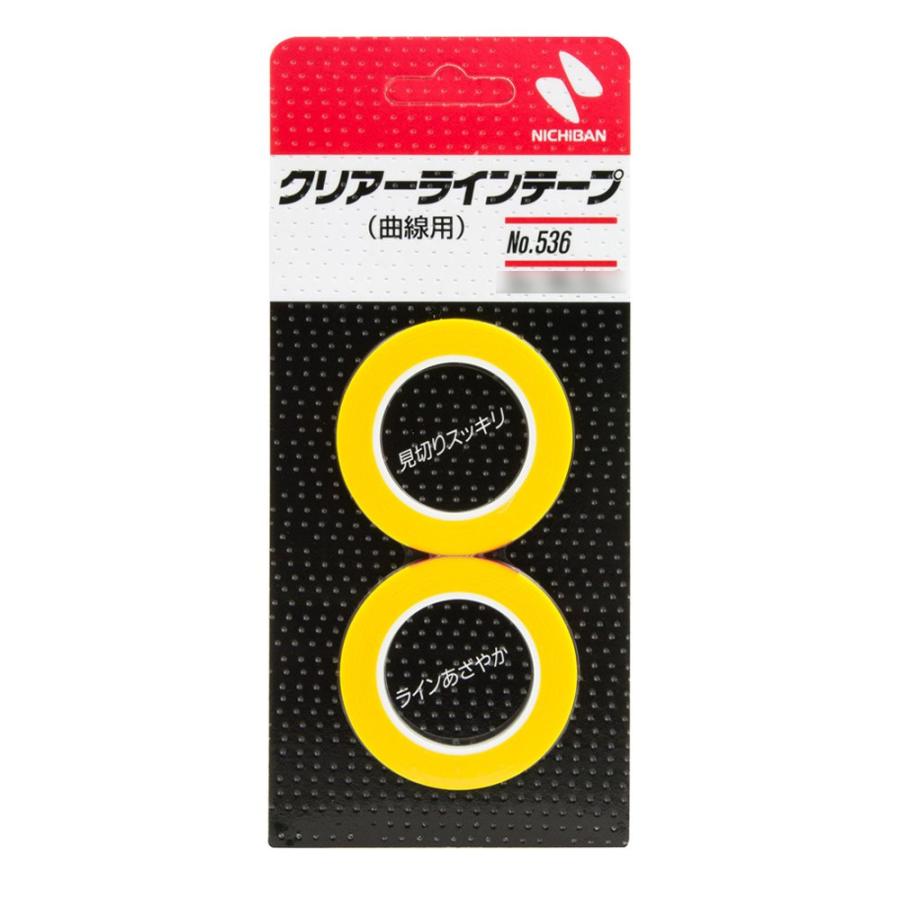 NICHIBAN（ニチバン） NO.536 クリアーラインテープ 曲線用 2ミリ 2mm