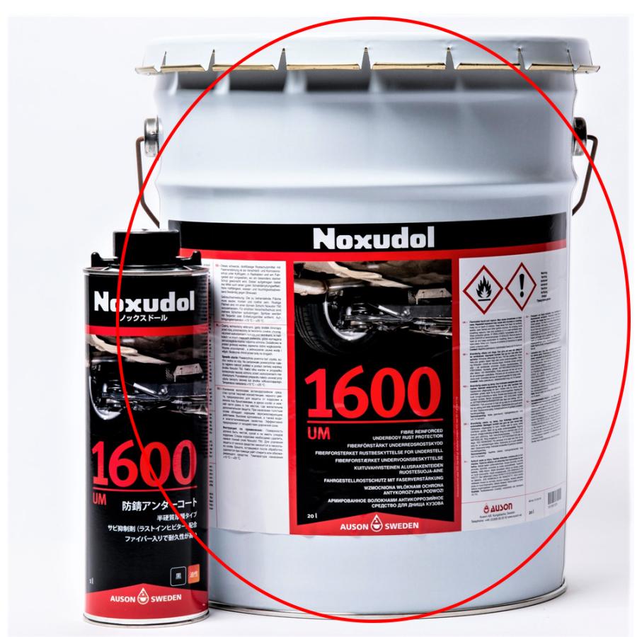 [送料無料 メーカー直送品]ノックスドール UM-1600 20L缶 黒 防錆剤、潤滑剤