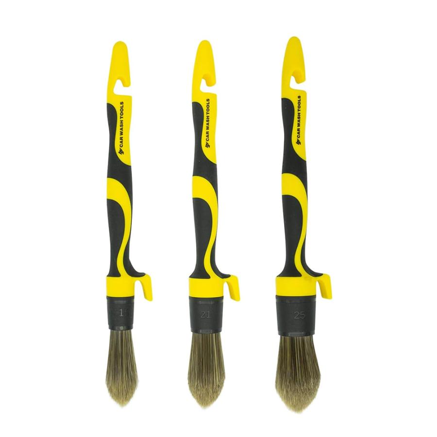 大塚刷毛 ハンディクラウン B&Y CWK-007 極ディティールブラシ アソート(S/M/L 3本入) 即日発送 の商品画像