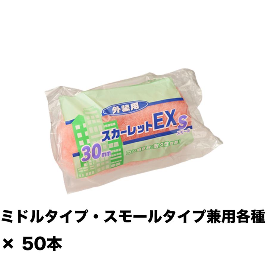 大塚刷毛 スカーレットEXローラー 30ミリ スモール 4S-SC30 4インチ 