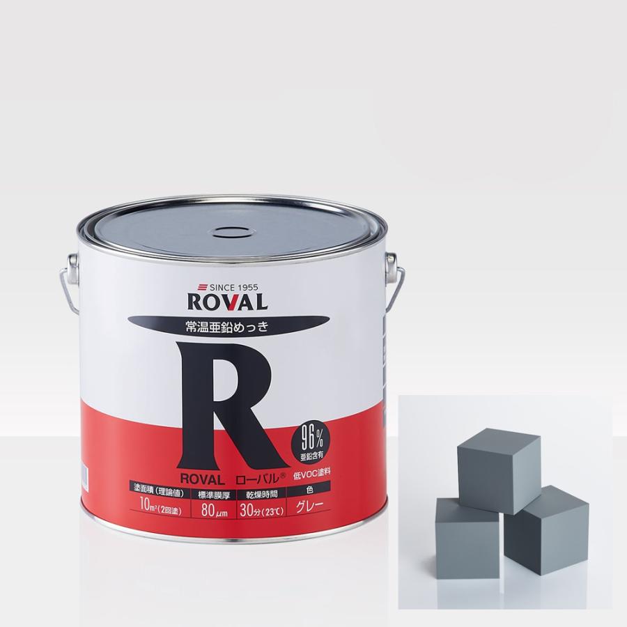 ローバル ROVAL R-5KG さび止め塗料 5kg×1個 取寄 : ネットペイント 
