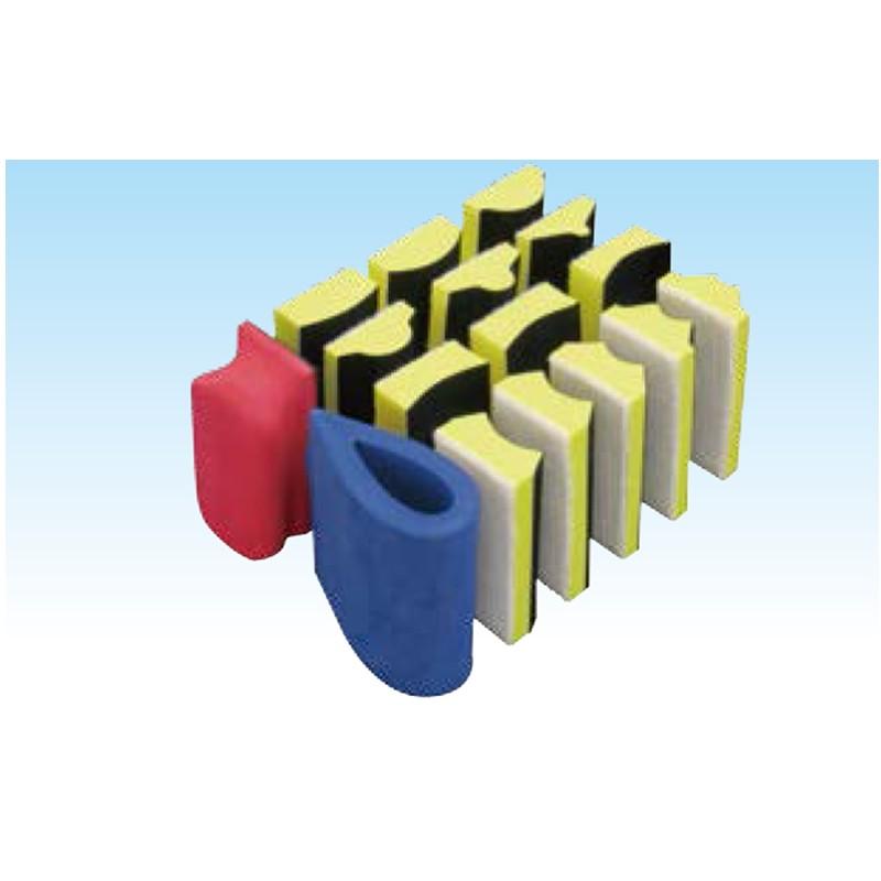 信濃機販 部品 マルチストレートサンダーパッドSI-7100 7100-102 パッドセット 1セット 17種類各1個入 取寄