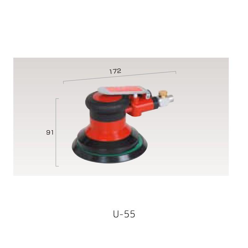 埼玉精機 U-55 ダブルアクションサンダー φ123mm 取寄 : ネット 