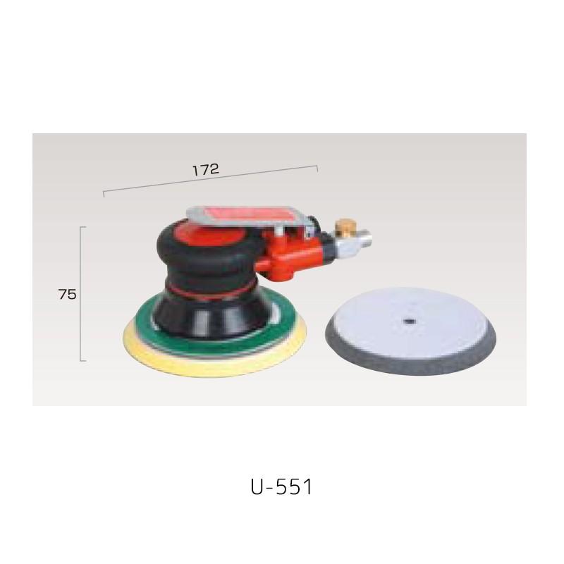 埼玉精機 U-551 ダブルアクションサンダー φ123mm専用パット 取寄