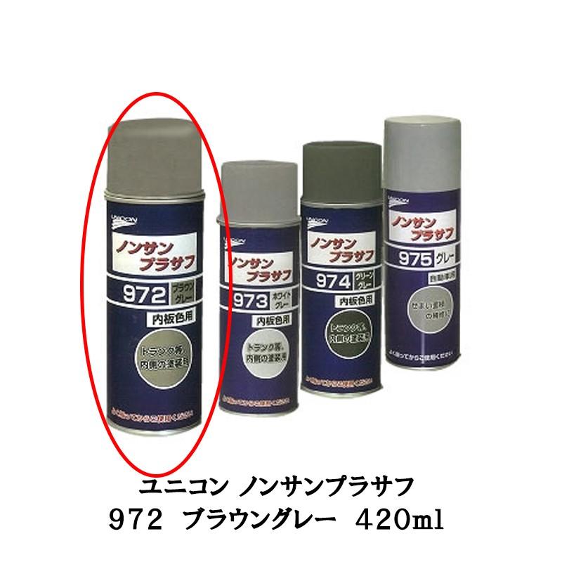 のりぴ　値下げ　㉔センソユニコ　慈雨　プルオーバー　グレー 石原ケミカル ユニコン ノンサンプラサフ 972 ブラウングレー 420ml×1