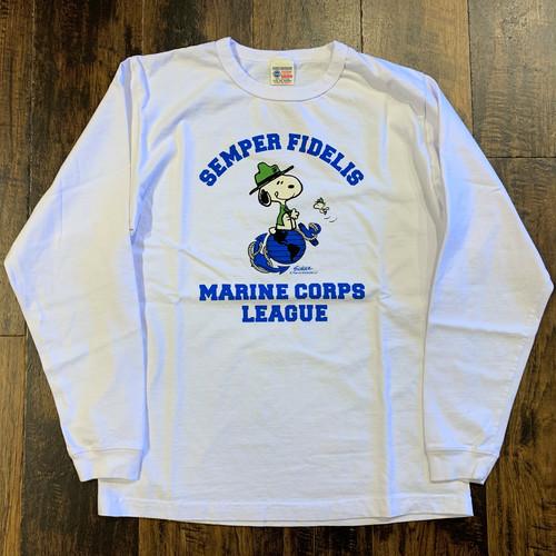 バズリクソンズ×ピーナッツ スヌーピー 長袖 Tシャツ 