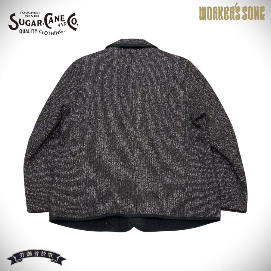 sugar cane ビーチクロス ジャケット 38 ワーク ウール ごま塩 SUGAR CANE シュガーケーン ビーチクロスジャケット ごましお アメカジ