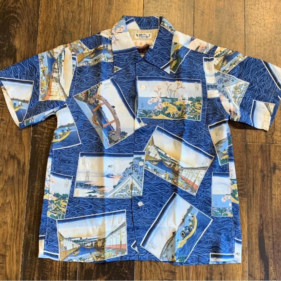 SUN SURF サンサーフ 葛飾北斎 スペシャル 浮世絵 アロハシャツ 江戸五