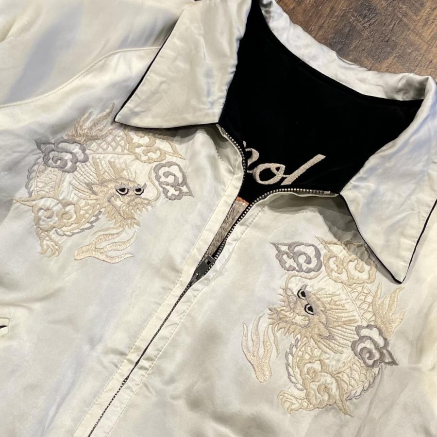 新入荷!!【日本未発売】 港商 & CO. スペシャルエディション 別珍スカジャン “SKULL” × “WHITE EAGLE” TT15197 119)ブラック サイズ小 アウター ミリタリー 【A1036323590】(37752円)