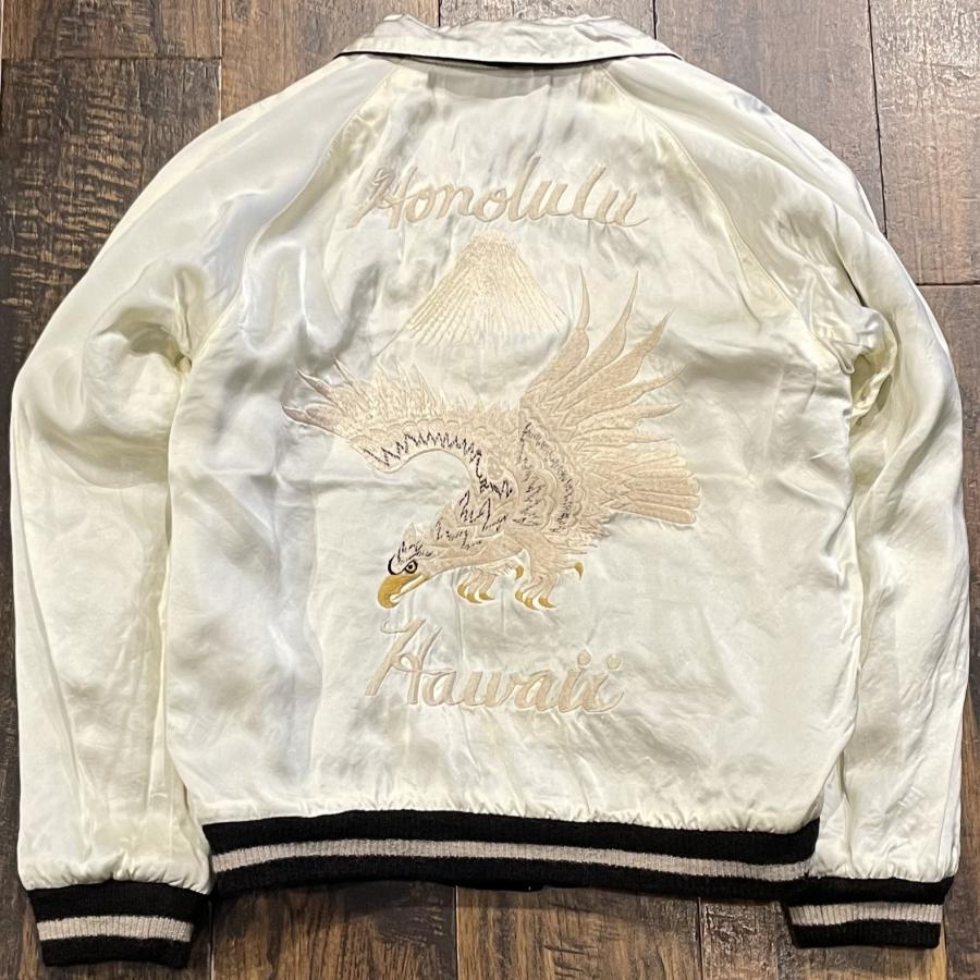 新入荷!!【日本未発売】 港商 & CO. スペシャルエディション 別珍スカジャン “SKULL” × “WHITE EAGLE” TT15197 119)ブラック サイズ小 アウター ミリタリー 【A1036323590】(37752円)