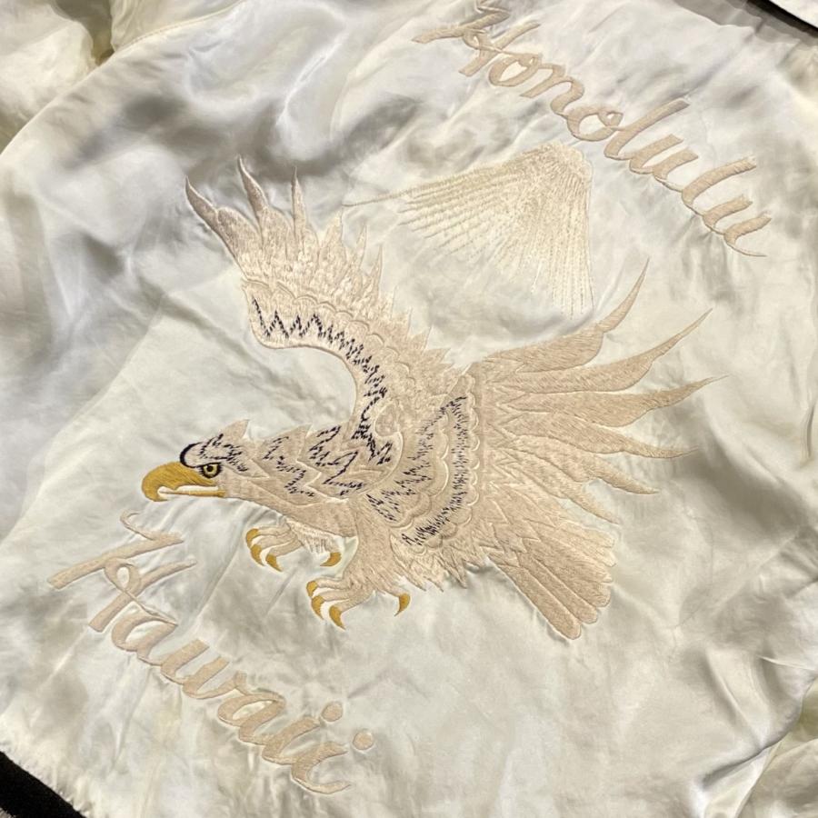 新入荷!!【日本未発売】 港商 & CO. スペシャルエディション 別珍スカジャン “SKULL” × “WHITE EAGLE” TT15197 119)ブラック サイズ小 アウター ミリタリー 【A1036323590】(37752円)