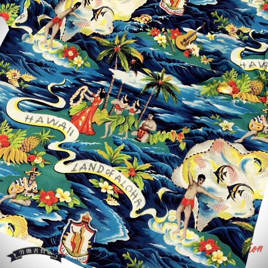 サンサーフ SUN SURF スペシャル アロハシャツ LAND OF ALOHA アメカジ ハワイアン  SS39059 Mの画像
