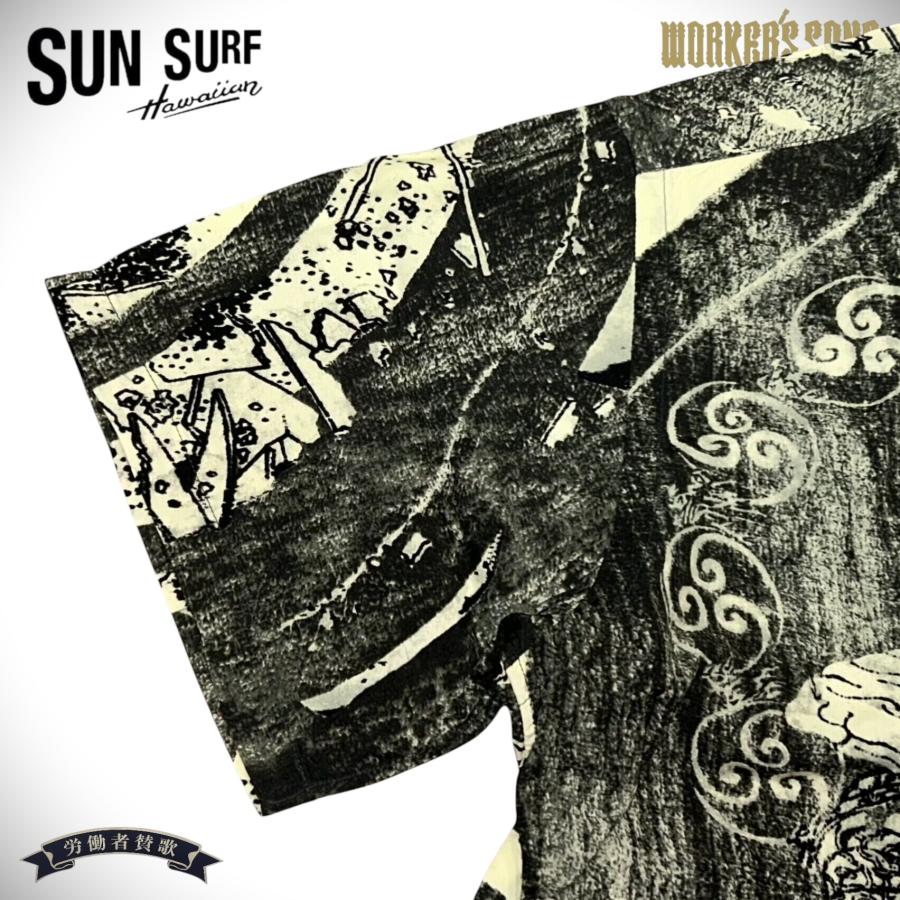 サンサーフ SUN SURF 葛飾北斎 スペシャル 浮世絵 アロハシャツ 釈迦御一代記図会・六 アメカジ ハワイアン SS39133 Mの画像