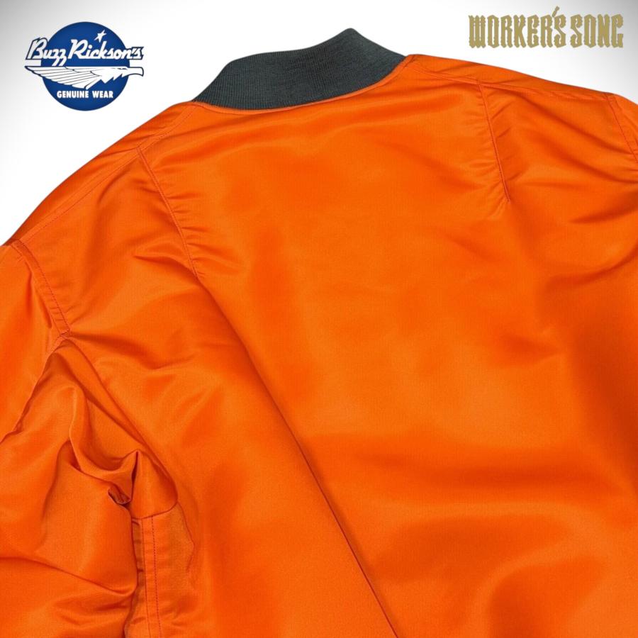 BUZZ RICKSON'S MFSC×バズリクソンズ MA-1 フライトジャケット 逆