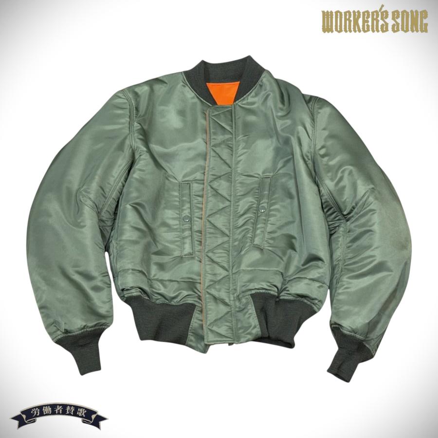 BUZZ RICKSON'S M.F×バズリクソンズ MA-1 フライトジャケット 逆