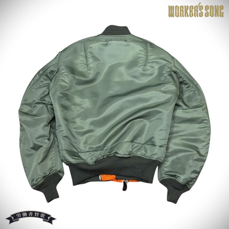 BUZZ RICKSON'S M.F×バズリクソンズ MA-1 フライトジャケット 逆