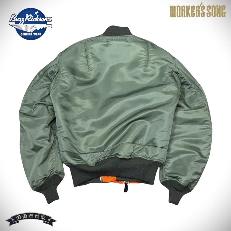 BUZZ RICKSON'S MFSC×バズリクソンズ MA-1 フライトジャケット 逆