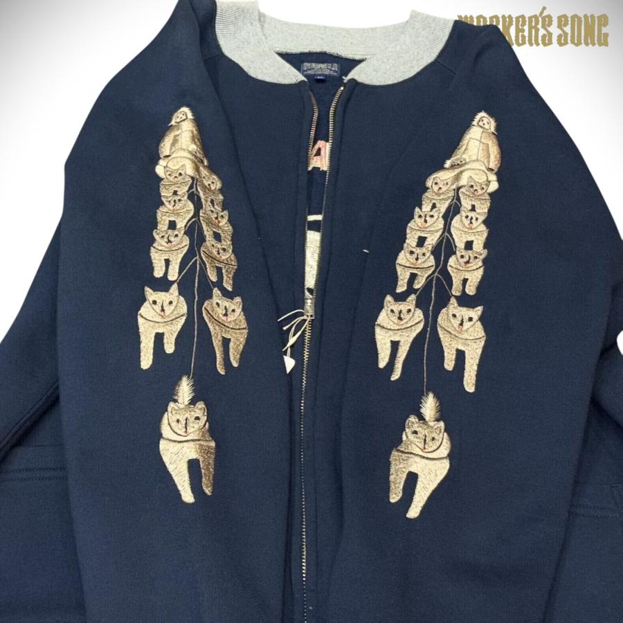 TAILOR TOYO テーラー東洋 スカジャン刺繍 ジップスウェット アラスカ