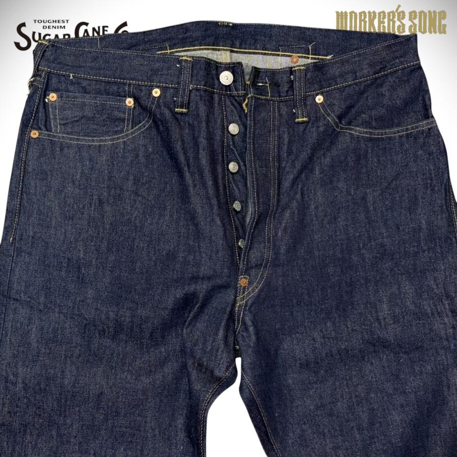 シュガーケーン SUGAR CANE SCSC #05 ブルーデニム パンツ ジーンズ  1942モデル アメカジ SC49005 ネイビー W36の画像