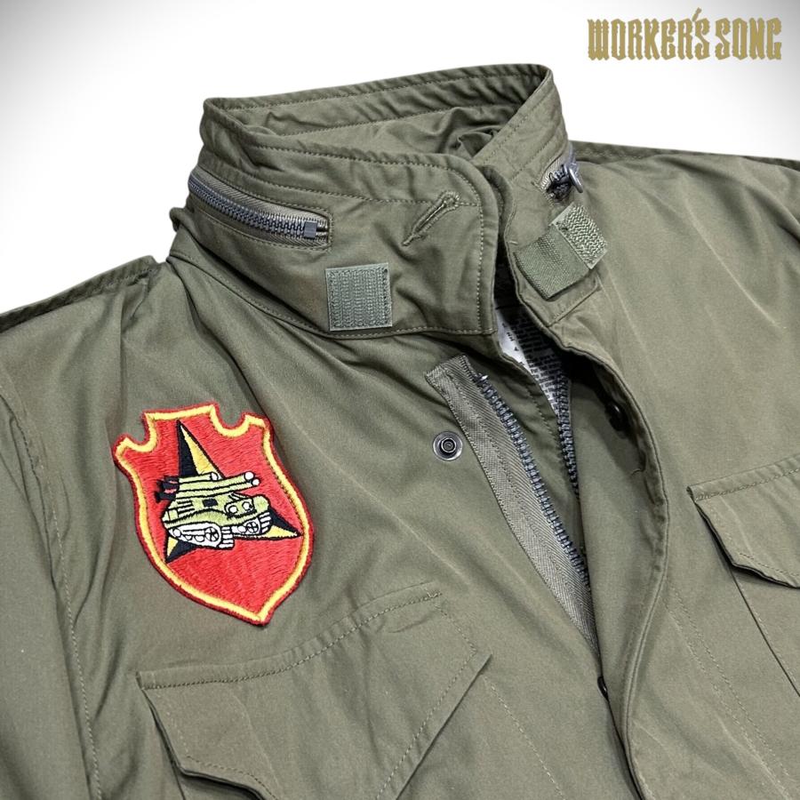 BUZZ RICKSON'S バズリクソンズ ミリタリー バック刺繍 ジャケット M65