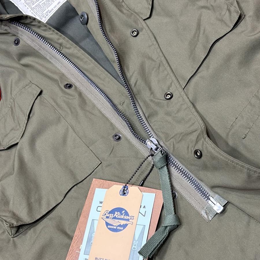BUZZ RICKSON'S バズリクソンズ ミリタリー バック刺繍 ジャケット M65