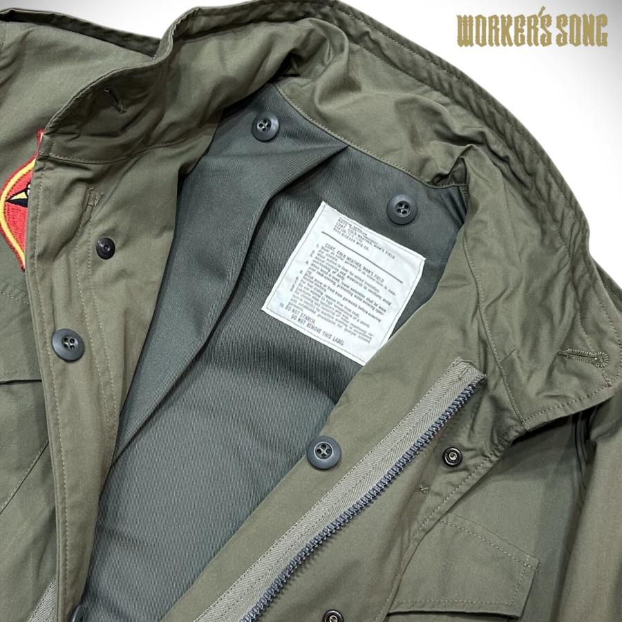 BUZZ RICKSON'S バズリクソンズ ミリタリー バック刺繍 ジャケット M65