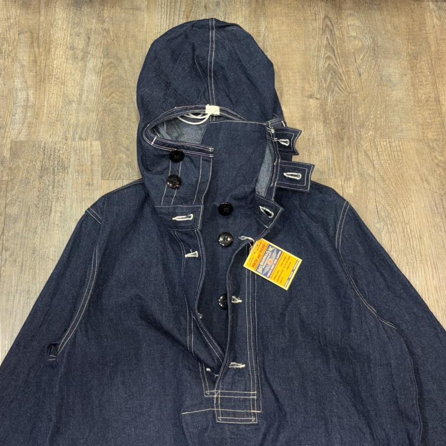 BUZZ RICKSON'S バズリクソンズ デニム プルオーバー パーカー