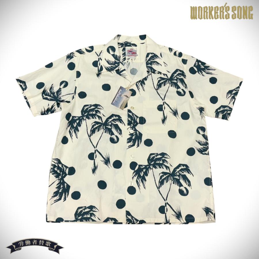 デュークカハナモク アロハシャツ レーヨン ドット柄 Ｌ デュークカハナモク アロハシャツ レーヨン ドット柄 L