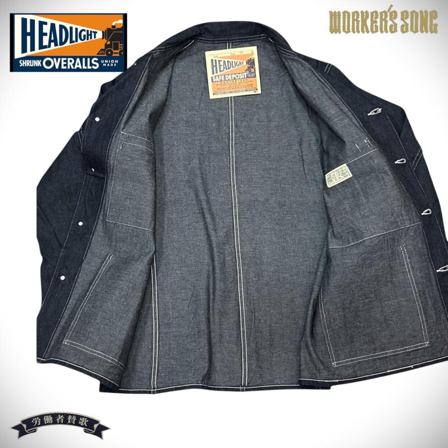 HEAD LIGHT（ヘッドライト） 11oz.ブルー デニム ワークコート