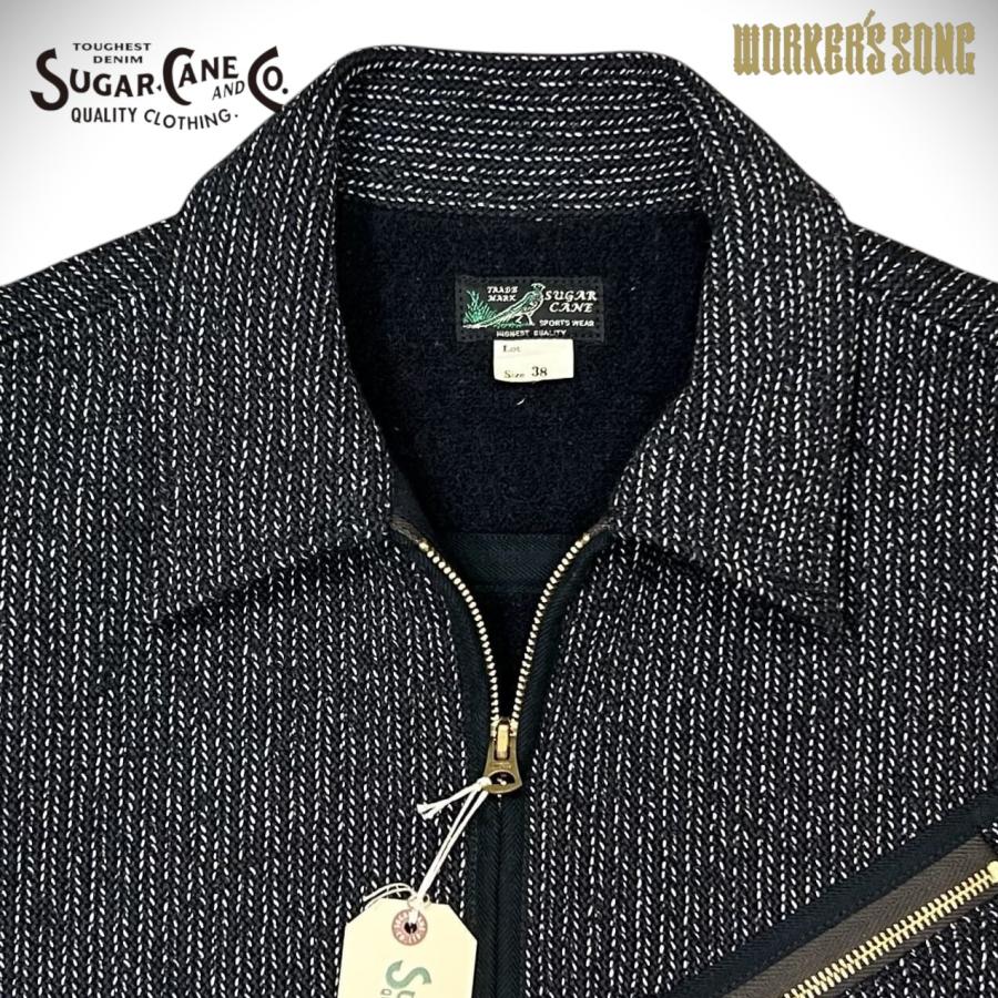 SUGAR CANE シュガーケーン ビーチクロス ジップジャケット アメカジ