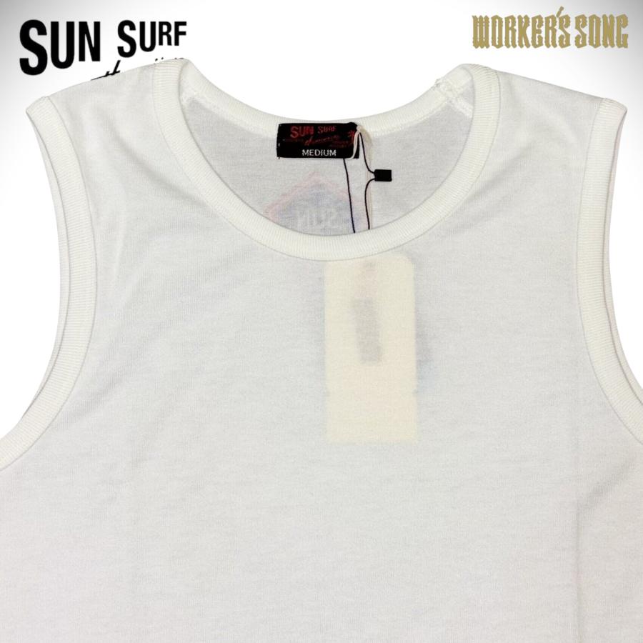 サンサーフ SUN SURF クールマックス タンクトップ アメカジ ハワイアン SS79571 105)オフホワイト_2