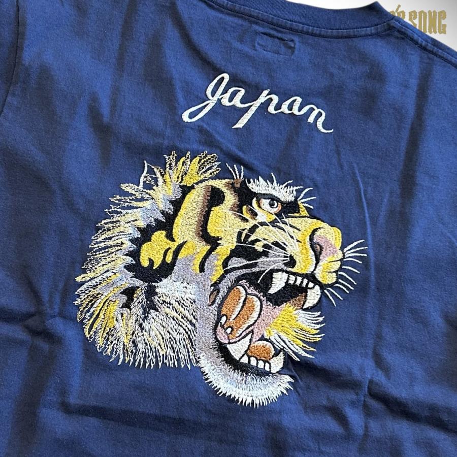 TAILOR TOYO テーラー東洋 スカジャン刺繍 半袖Tシャツ 虎 アメカジ