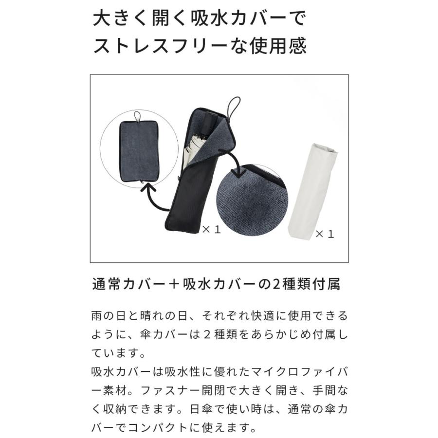 (10%OFFクーポンで2,682円)【 10本骨 吸水カバー付属 UVカット99% 晴雨兼用 傘 】 手動開閉 折りたたみ傘 UV加工 日傘 雨傘 耐風性 プレゼント｜working-fan｜13