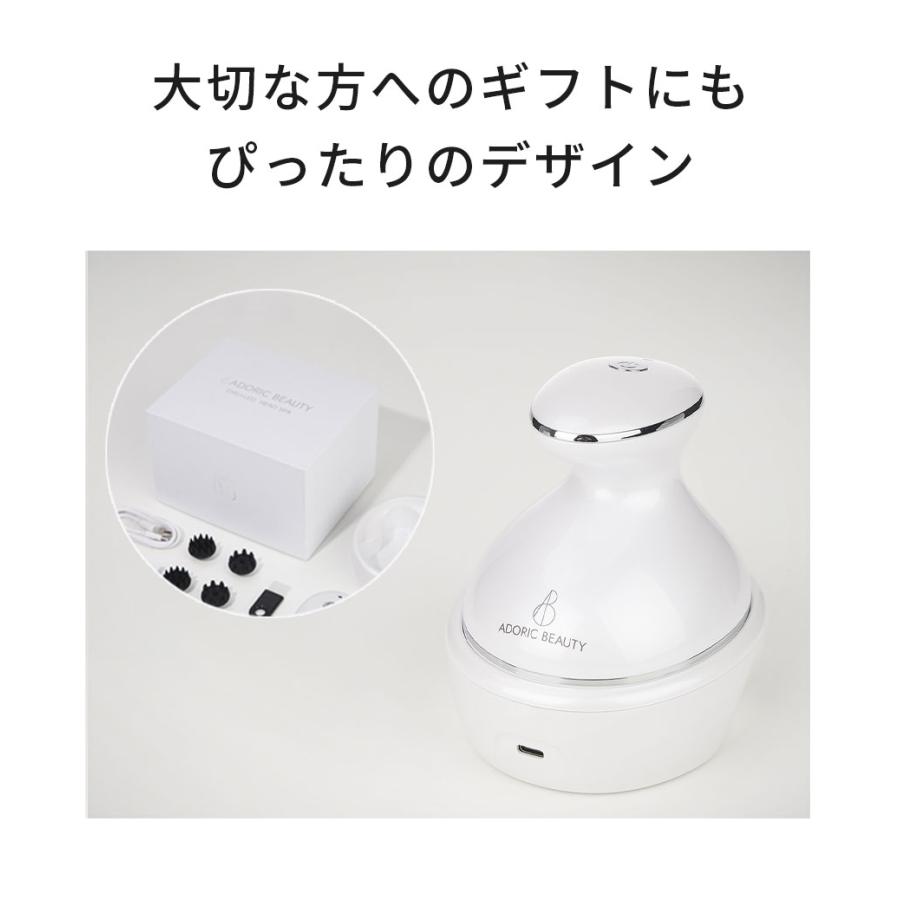 ヘッドスパ ems 家電 頭皮マッサージ器 フェイス用ヘッド付 ヘッドマッサージャー 頭皮ケア クリスマス ギフト プレゼント｜working-fan｜15