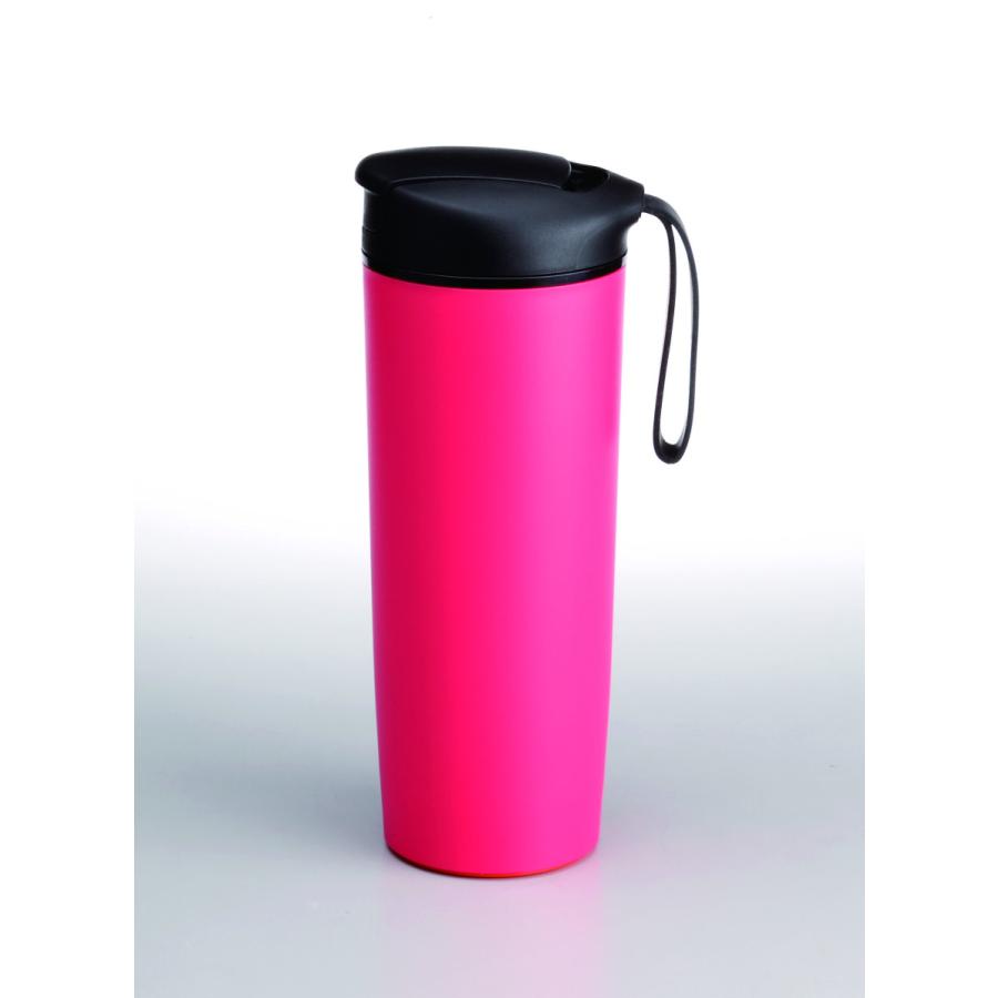 倒れない マジックロック マグ 0.54L レッド Giaretti  保冷 保温 ホット こぼれない 吸着 オフィス デスクワーク マグカップ タンブラー コップ カップ |  | 01