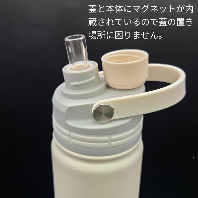 700ml 保冷 ストロー付きボトル ストロー飲み 直飲み 対応 リビング マグリッドストローボトル 0.7リットル ホワイト ピンク グリーン ステンレスボトル |  | 02
