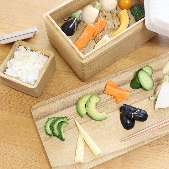 桐 木製 ぬか漬け 容器 桐の冷蔵ぬか漬け鉢 kirisai 天然木 日本製 高級 簡単 ぬか漬け容器 木 木材 桐製 調湿 水洗い ぬか床 ぬか樽 天然 発酵 | OSMAC（インテリア） | 09