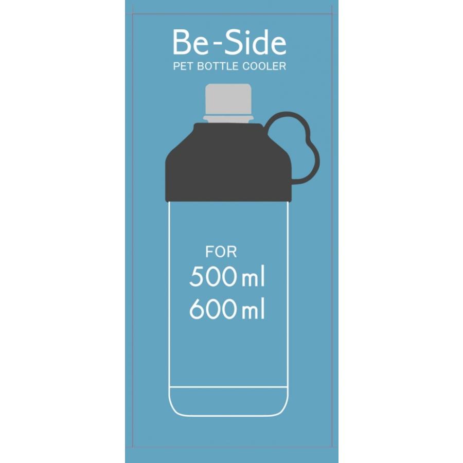 ペットボトルホルダー 熱中症対策 グッズ　冷たい Be-SIDE ブルー ぬるくなりにくい ペットボトル |  | 02
