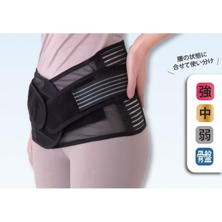 腰 骨盤 サポーター メッシュ ４Way 腰サポーター 骨盤サポーター 骨盤ベルト 腰用 骨盤用 蒸れにくい メッシュサポーター |  | 07