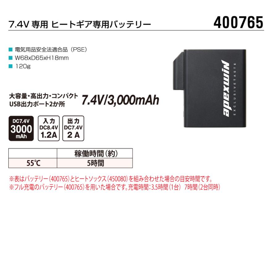 電熱靴下 (フルセット) アタックベース カーボンファイバー ヒートオーバーフット 極暖 450080 インボイス対応可 :ata ...