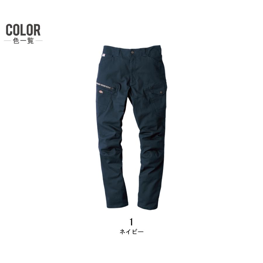 Dickies（ディッキーズ） D-2885 カーゴパンツ ストレッチ 作業ズボン