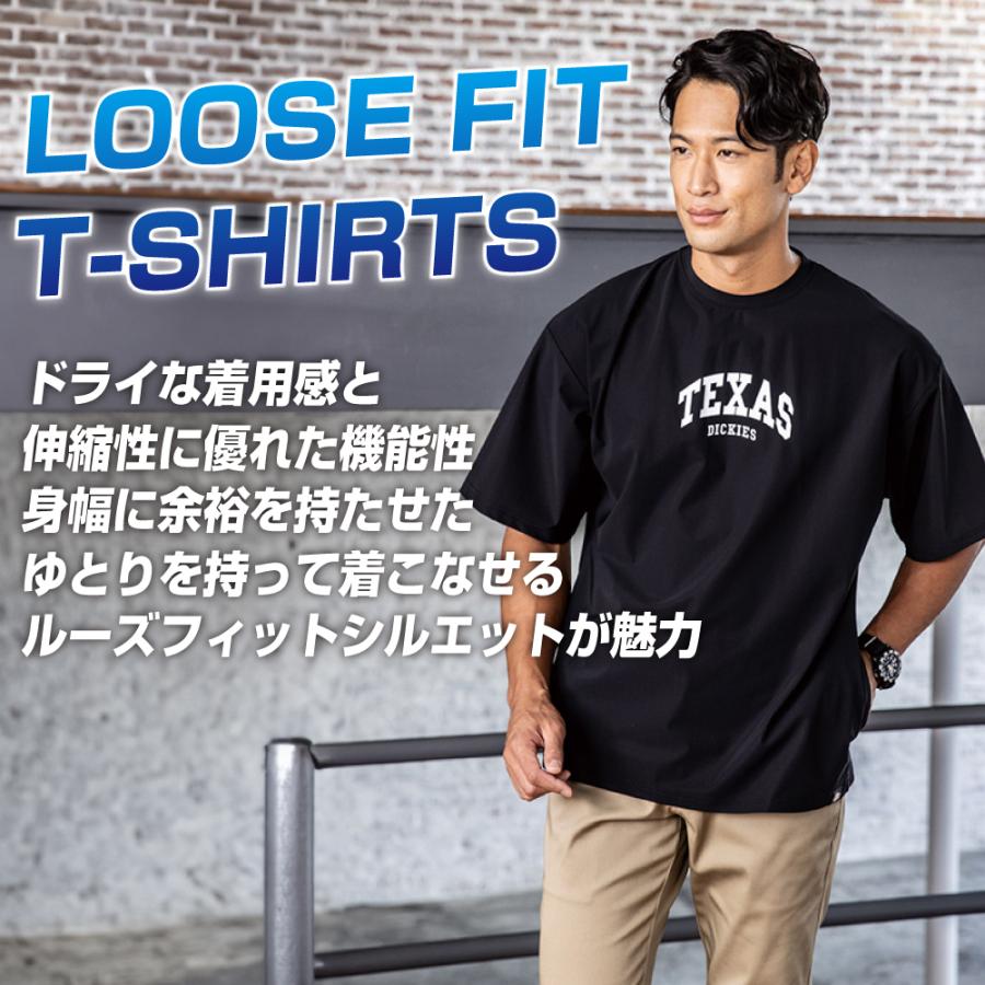 Dickies（ディッキーズ） D-467 春夏 冷感 UVカット ストレッチ 半袖 T