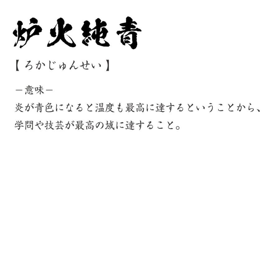 炉火純青 ろかじゅんせい オリジナル Tシャツ 書道家が書く プリント Tシャツ 四字熟語 メンズ レディース キッズ Cus J つなぎ服と作業服のワークプロ 通販 Yahoo ショッピング