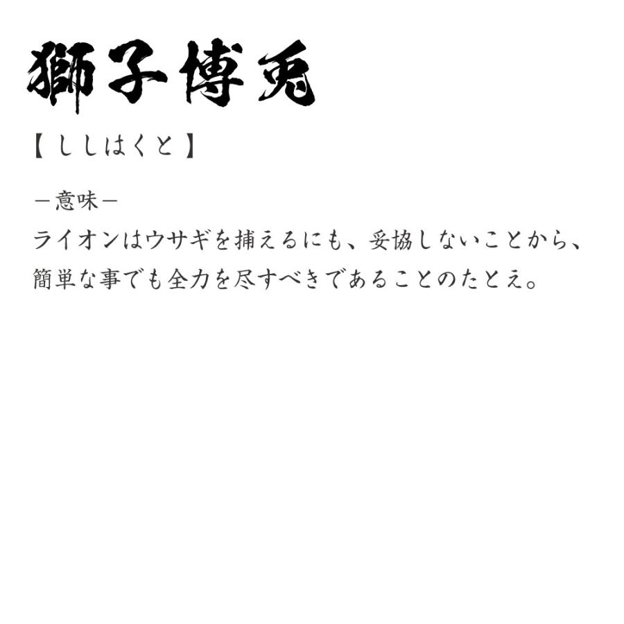 獅子博兎 ししはくと オリジナル Tシャツ 書道家が書く プリント Tシャツ 四字熟語 メンズ レディース キッズ Cus J つなぎ服と作業服のワークプロ 通販 Yahoo ショッピング