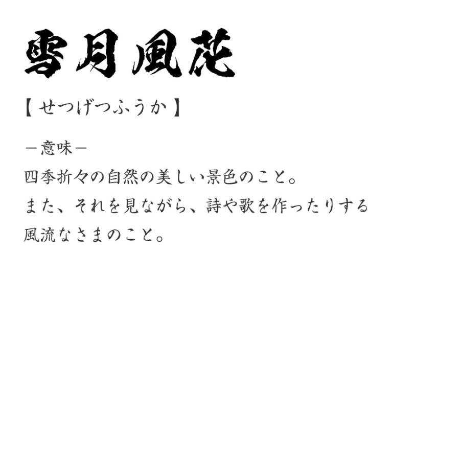 雪月風花 せつげつふうか オリジナル Tシャツ 書道家が書く プリント Tシャツ 四字熟語 メンズ レディース キッズ Cus J つなぎ服と作業服のワークプロ 通販 Yahoo ショッピング