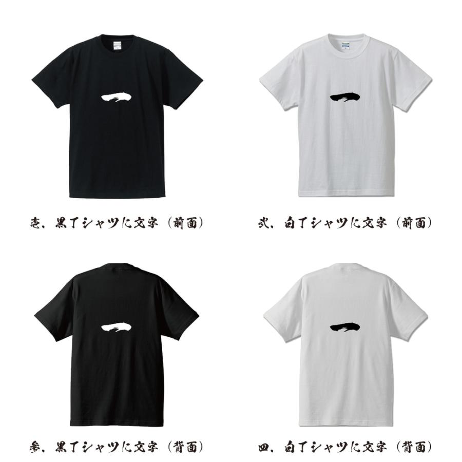 一 筆文字 Tシャツ 半袖 書道家が書く 名入れ 漢字 オリジナル